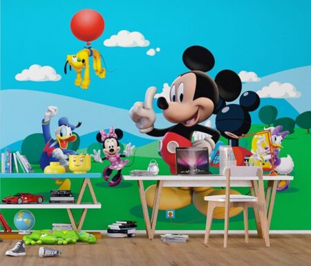 Elevate Your Decor with Mickey Mouse Wallpaper Patterns